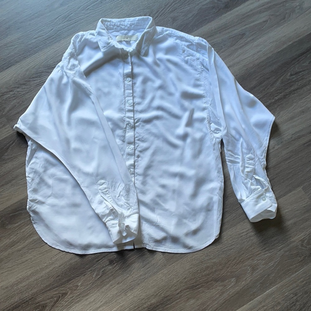 White Button down